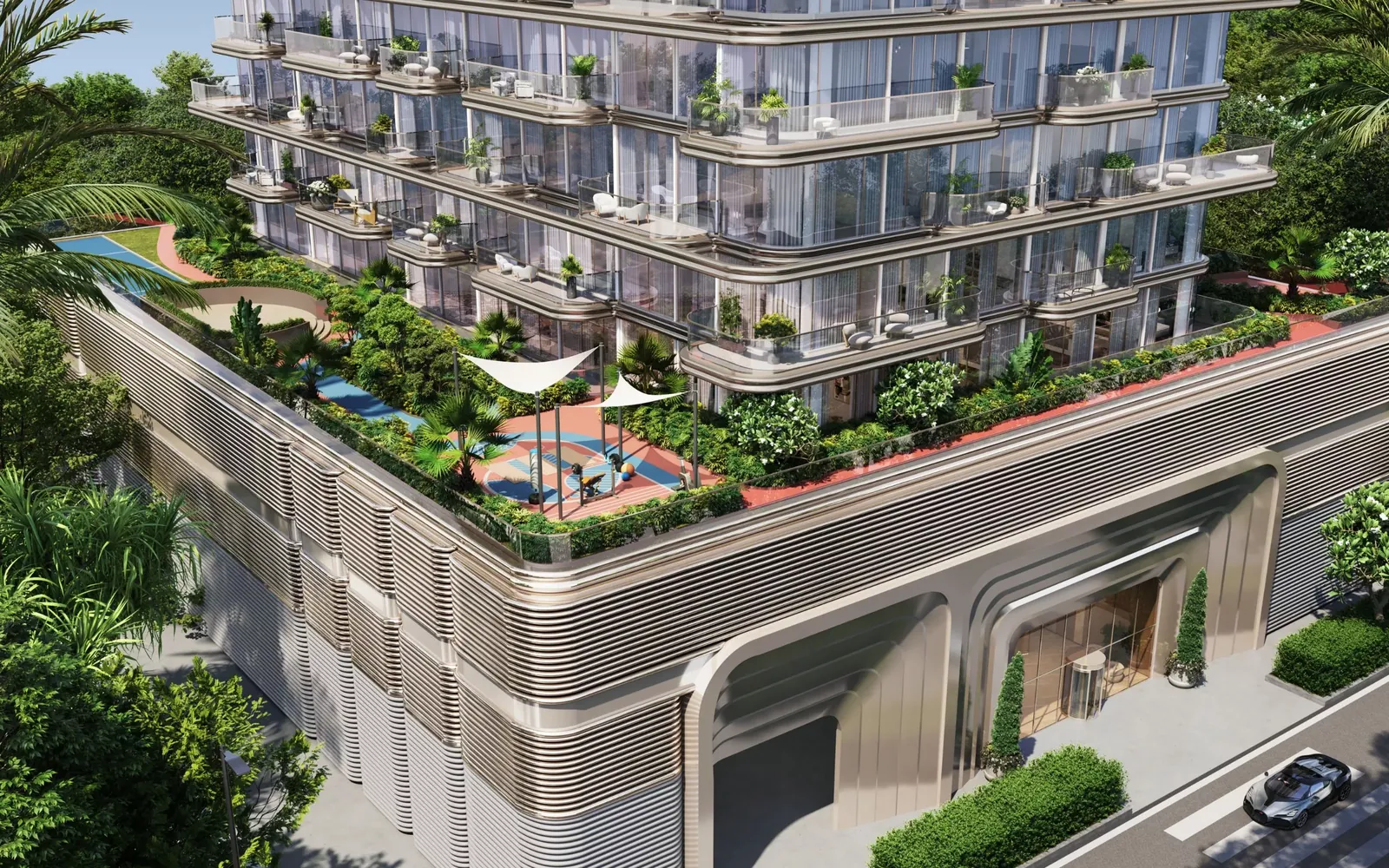 The Tides, residences