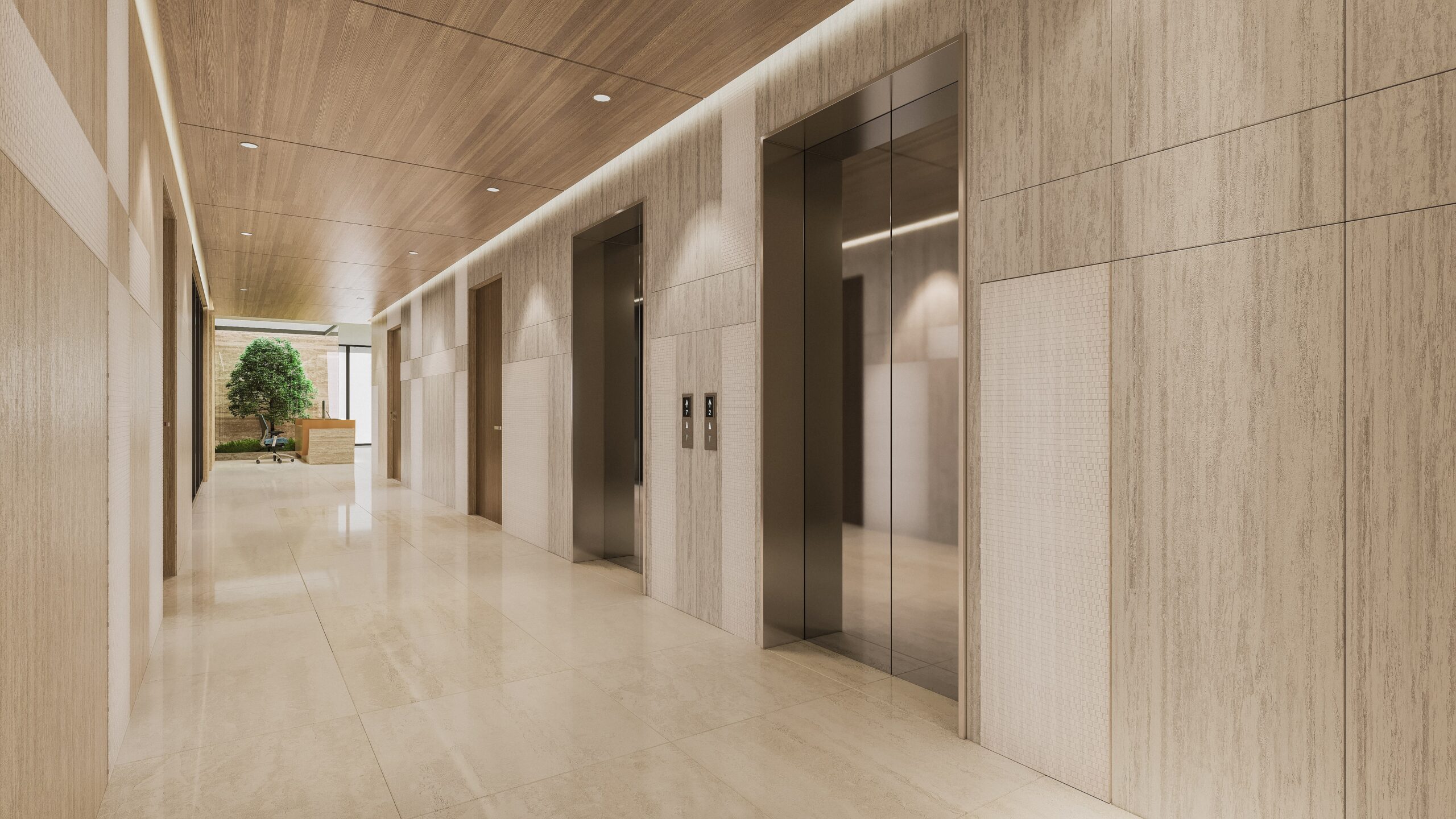 Lift lobby