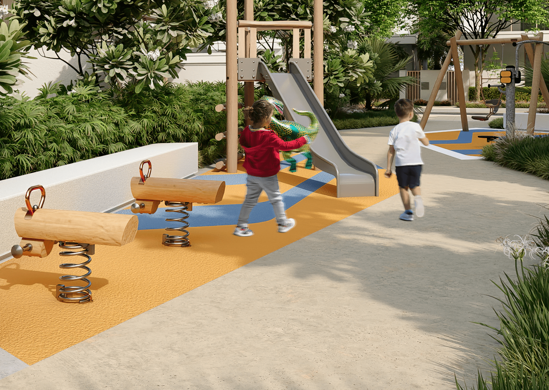 Kids play area