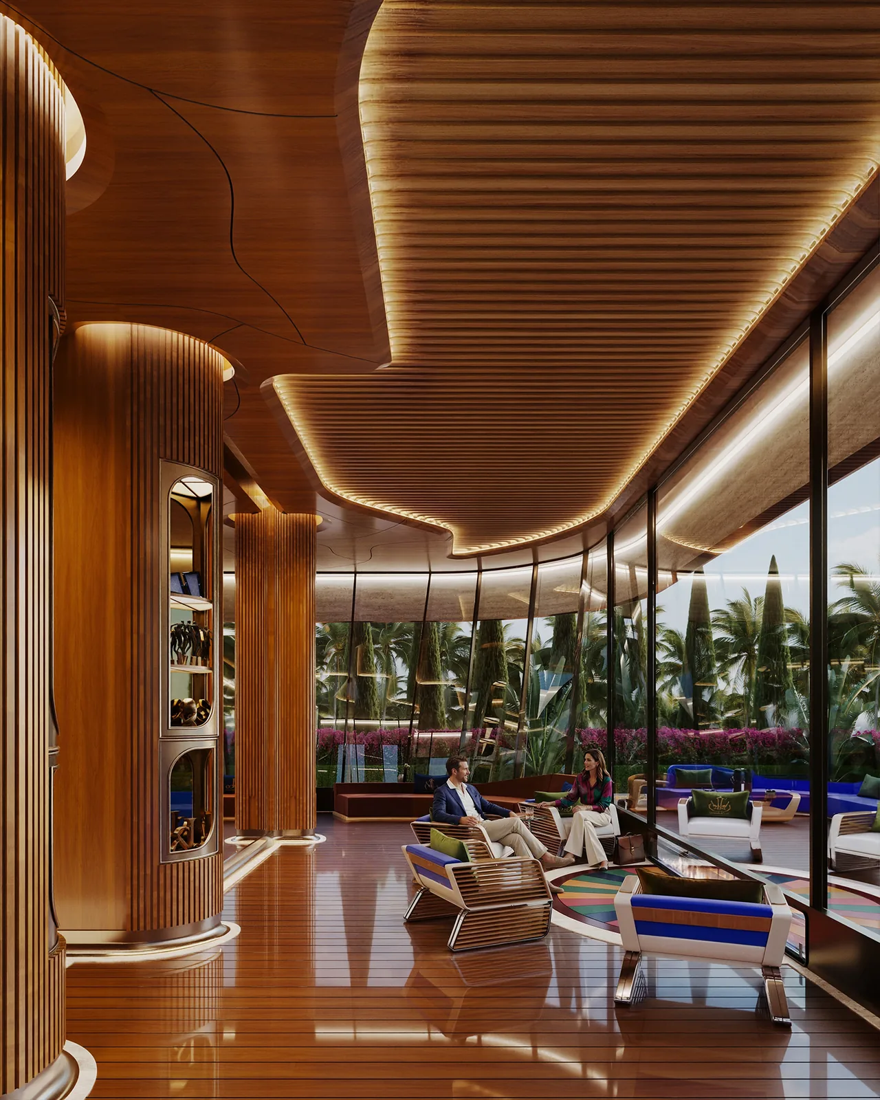 Clubhouse interior