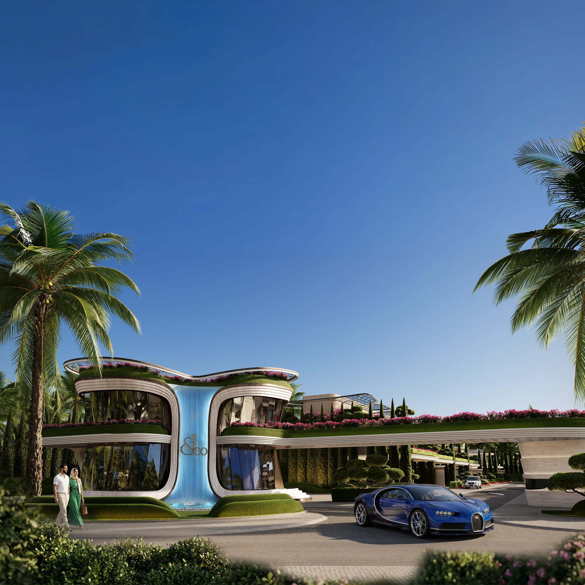 Fleurs de Jardin community entrance