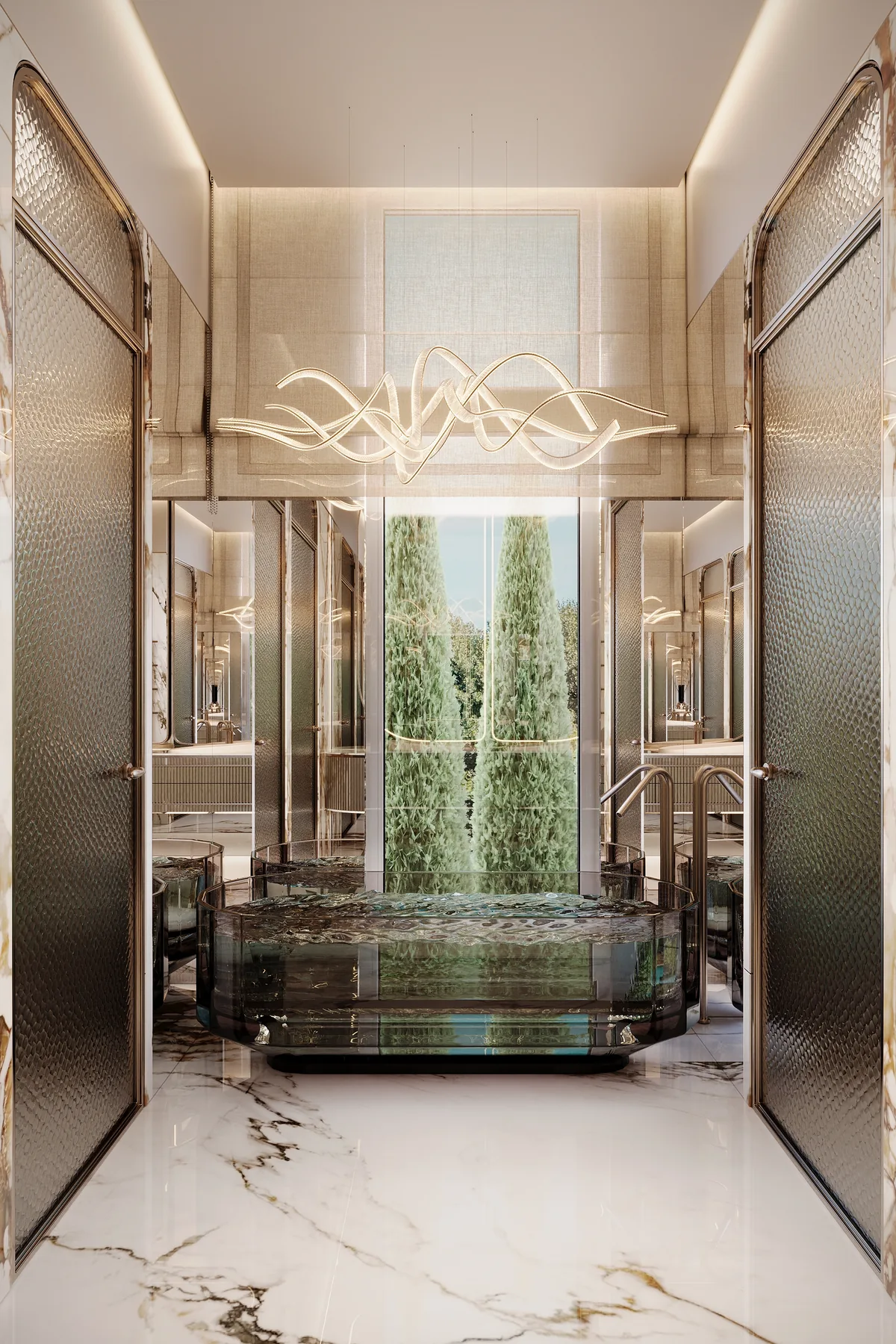 Master bathroom