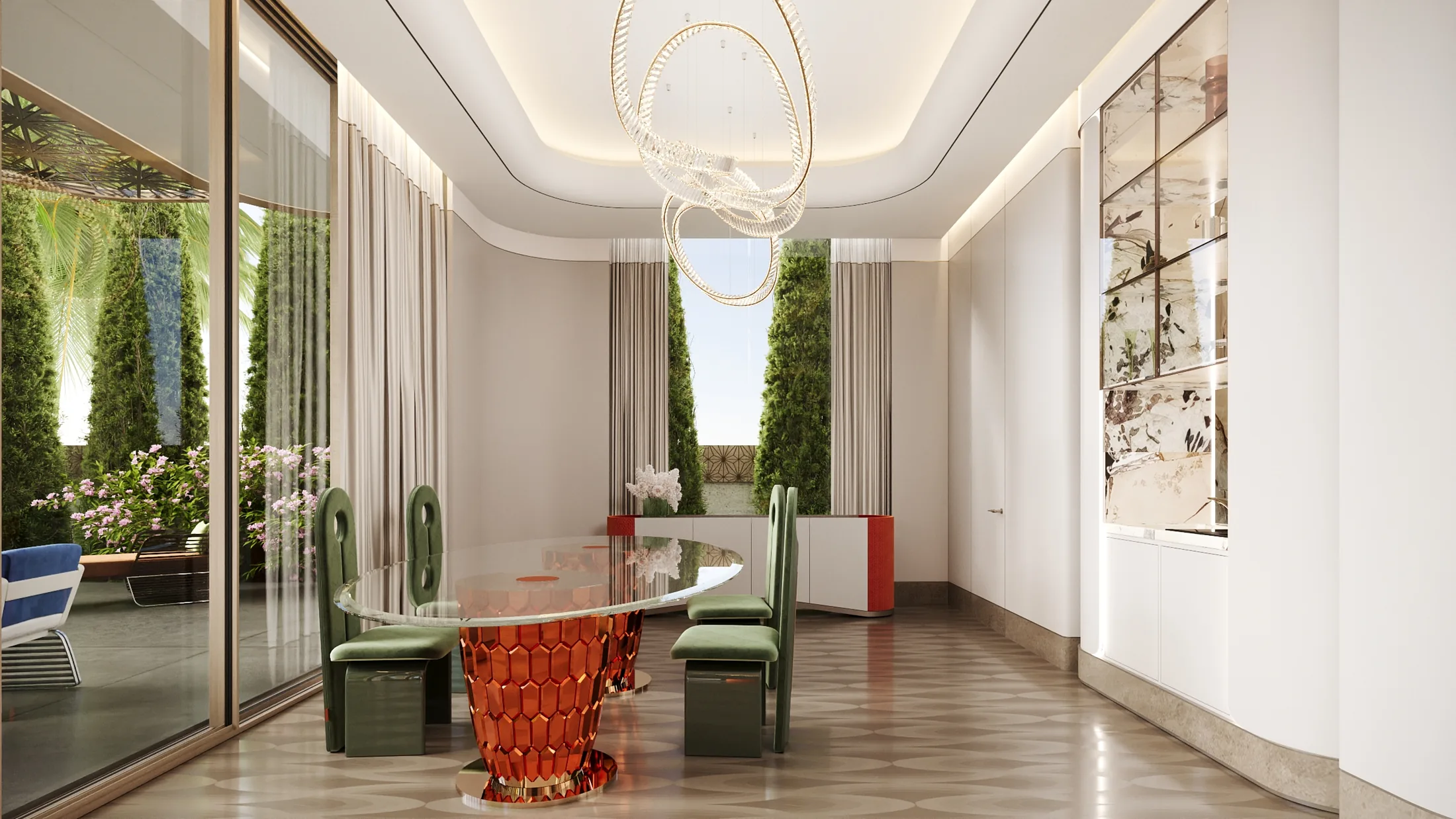 Dining area
