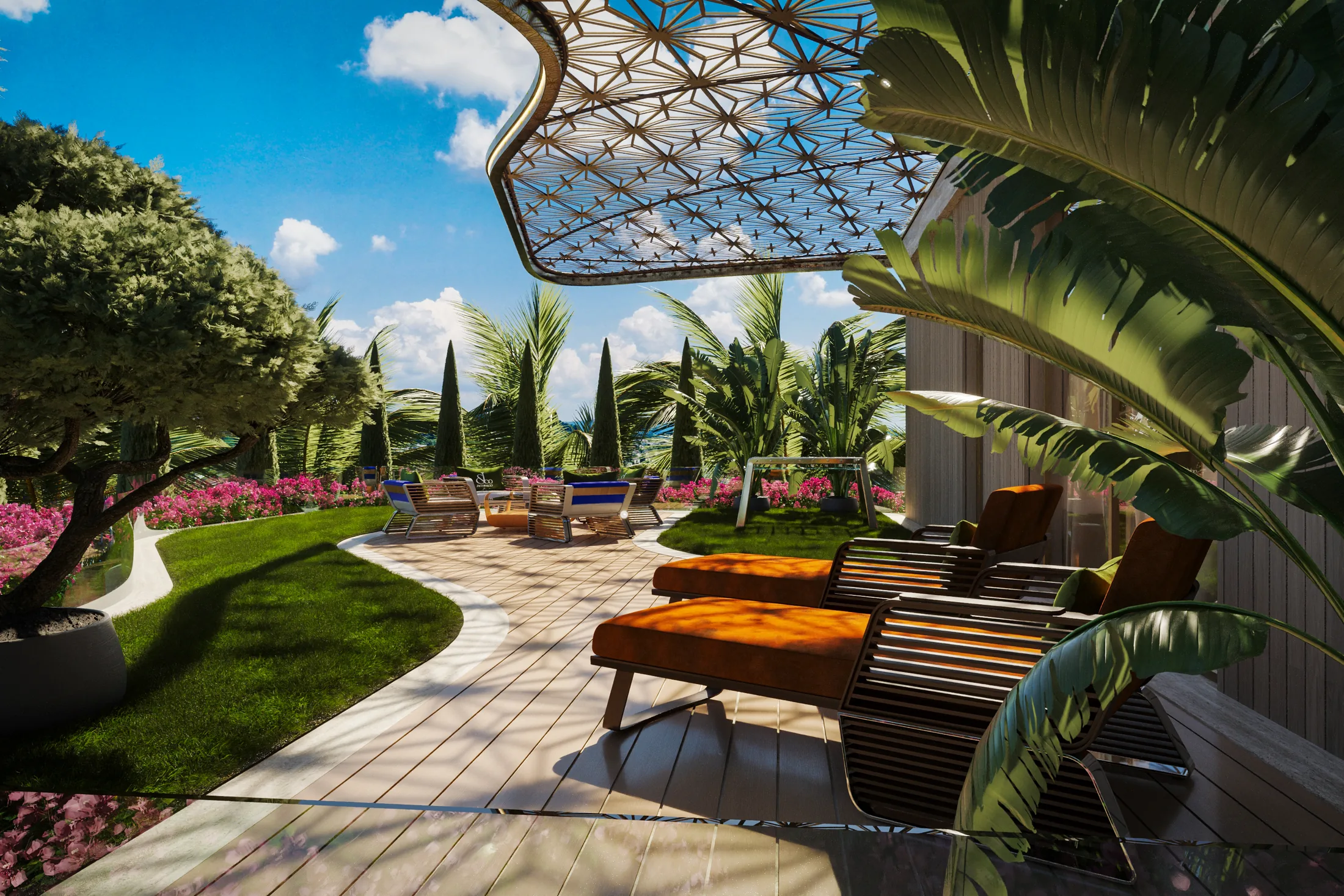 Rooftop terrace